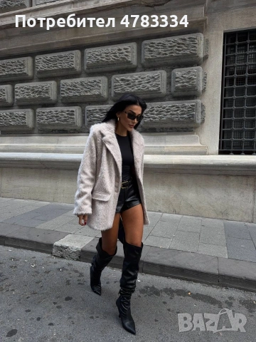 Сако тип палтенце S/M/L, снимка 4 - Сака - 54040756