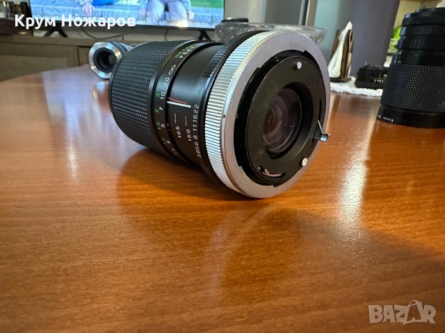 Продавам Обектив Vivitar. 70-150mm. 1:3.8 MC. Macro. Focusing. Zoom. No.22043977. Ф52 mm. , снимка 5 - Обективи и филтри - 55252319