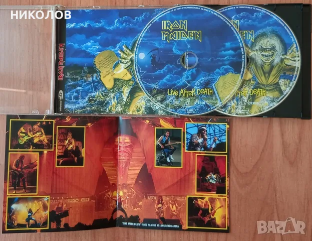 оригинални дискове на IRON MAIDEN , снимка 4 - CD дискове - 55633603