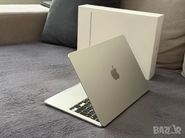 Нов Macbook Air M2 2022 8GB Ram/256GB SSD Silver, снимка 5 - Лаптопи за работа - 54049214