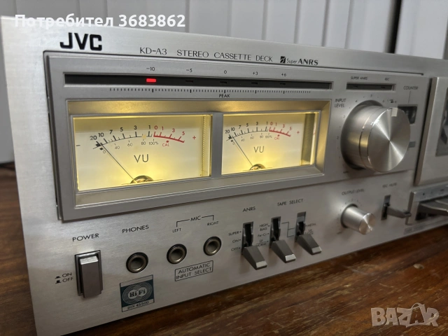 JVC KD-A3 Stereo Cassette Deck, снимка 2 - Декове - 55212947