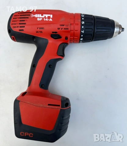 Hilti SF 14-A - Трискоростен акумулаторен винтоверт 2x14.4V 3.3Ah перфектен!, снимка 5 - Винтоверти - 54259119