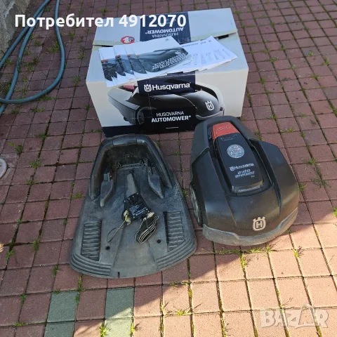 Косачка  робот  husqvarna, снимка 2 - Градинска техника - 55598451