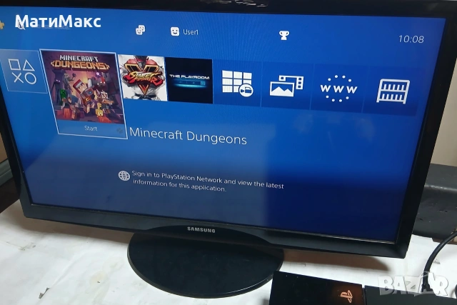 Playstation 4 + 1 контролер, снимка 2 - PlayStation конзоли - 54956048