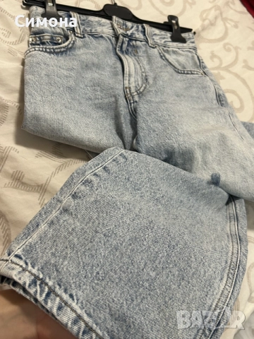 Дълги накъсани дънки на bershka , снимка 3 - Дънки - 55367034