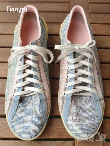 Gucci boulevard оригинал 41 налично, снимка 3 - Маратонки - 48802411