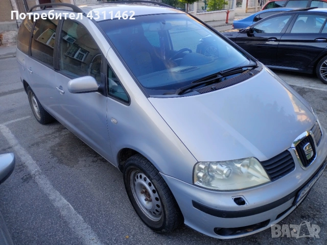 Сеат Алхамбра 1.9TDI 4×4, снимка 2 - Автомобили и джипове - 54843839