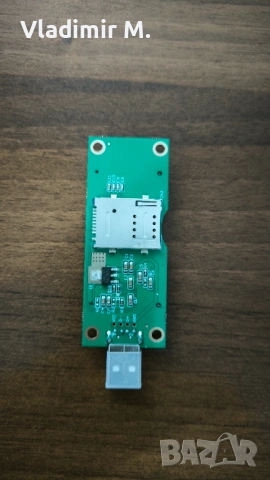 Mini PCI-E to USB Adapter със SIM слот за WWAN/LTE модул, снимка 4 - Друга електроника - 54699231