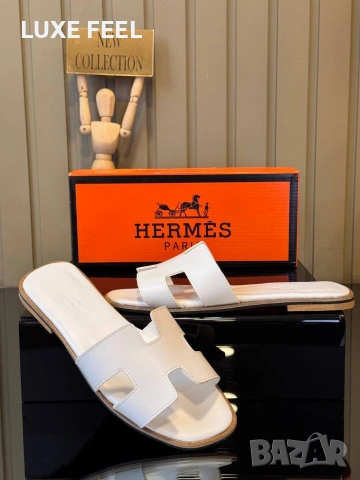 Hermes ⚜️Дамски Чехли , снимка 5 - Чехли - 54794271