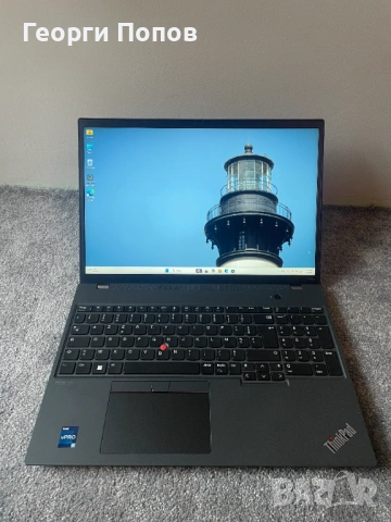 ThinkPad P16s - 16" WUXGA, i7-1270P, 32GB DDR4, 512GB NVMe SSD M.2, Nvidia Quadro T550 4GB, снимка 3 - Лаптопи за работа - 54053946