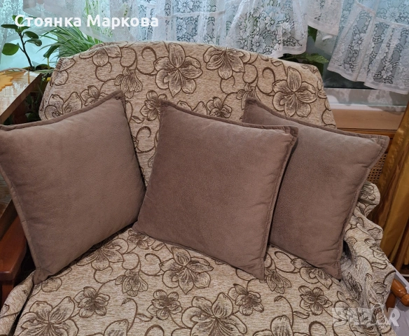 Декоративни възглавнички-3 броя за 12 €, снимка 3 - Възглавници - 54754597