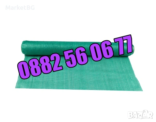 Засенчваща мрежа 90%, мрежа за сянка, оградна мрежа 1.50 м, 2 м и 4 м, снимка 4 - Огради и мрежи - 54314134