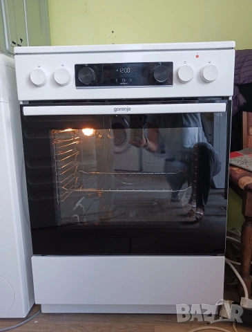 Печка с керамичен плот GORENJE - 60см, снимка 7 - Печки, фурни - 55061626