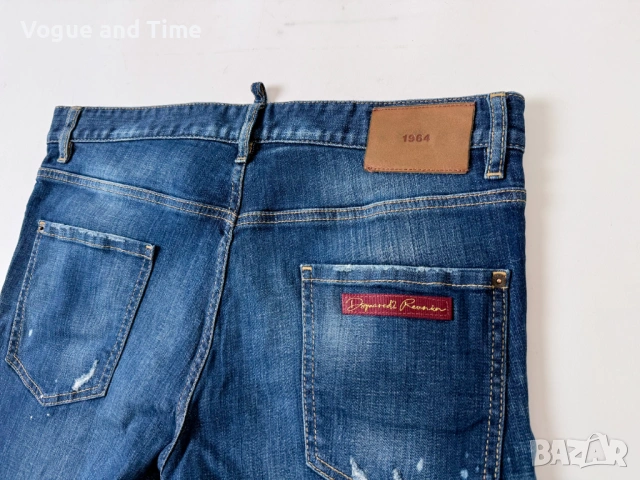 Дънки Dsquared2 размер 50, снимка 12 - Дънки - 54808646