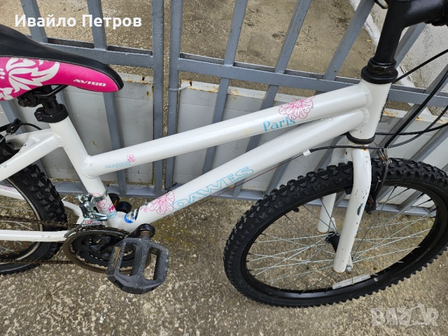 Алуминиев велосипед 24 цола DAWES-шест месеца гаранция, снимка 5 - Велосипеди - 54389287