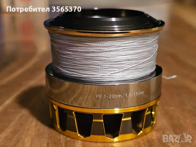 Шпула за макара Daiwa RCS 2510PE, произведена от SLP WORKS, цвят Gold, снимка 5 - Макари - 55381990