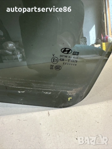 Стъкло за задна лява врата за Hyundai Santa Fe 2.2 Crdi (2020) 43R-016979, снимка 2 - Части - 54408899
