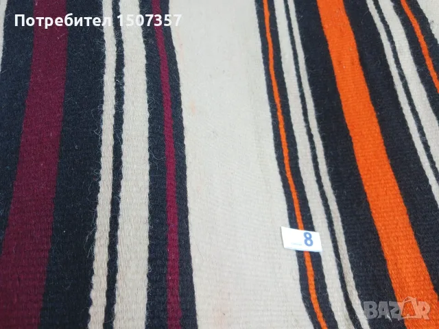 Вълнена черга, тъкана, снимка 4 - Пътеки - 55494113