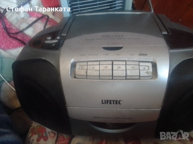 Радио касетофон LIfetec, снимка 5 - Радиокасетофони, транзистори - 55272292