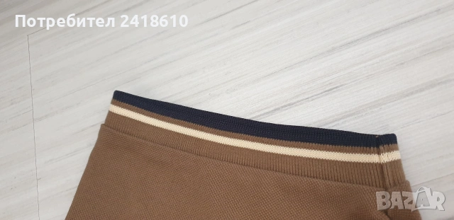 Fred Perry Pique Cotton Mens Size 2XL ОРИГИНАЛ! Мъжка Тениска!, снимка 11 - Тениски - 54794751