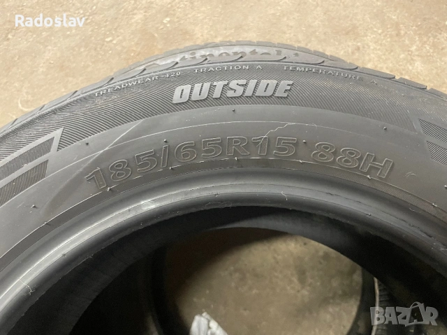 1-брой летна гума 185/65/15 Kumho , снимка 6 - Гуми и джанти - 54580483