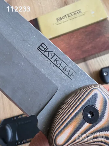 KA-BAR BK92 Becker Campanion Fixed Blade Magna Cut, снимка 6 - Ножове - 54949088