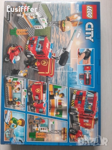 Ново Lego City 60214, снимка 2 - Конструктори - 54089948