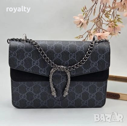 Gucci Нова Дамска Кожена Чанта Гучи Различни Цветове , снимка 4 - Чанти - 55173344