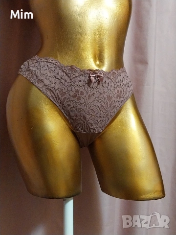 Hunkemoller M Еластична полупрашка пепел от рози , снимка 3 - Бельо - 55227907