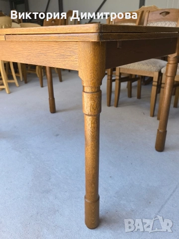 Разтегателна трапезна маса (01-247), снимка 3 - Маси - 54315205