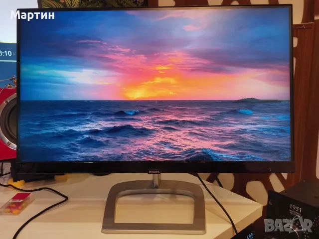 Philips 226E9QDSB - 21.5 инча, IPS, Full HD, снимка 2 - Монитори - 55580665