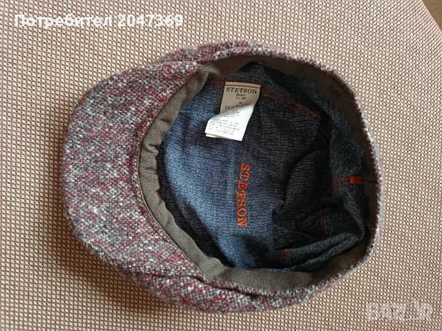 Stetson мъжки каскет , снимка 2 - Шапки - 55412350