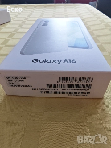 Смартфон Samsung SM-A165F Galaxy A16, 6.7 инча, 4GB RAM, 128GB, Gray, снимка 5 - Samsung - 55147189