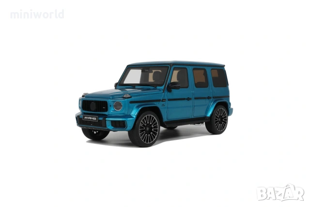 Mercedes-Benz G-Klasse G63 AMG 2024 - мащаб 1:18 на GT Spirit моделът е нов в кутия