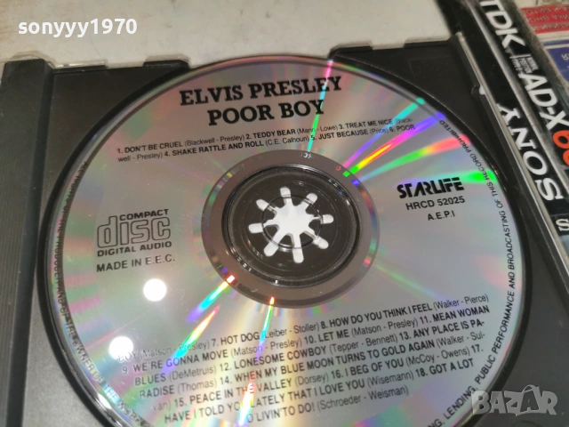 ELVIS PRESLEY CD-ВНОС GERMANY 0406261913H2E6R, снимка 13 - CD дискове - 54781996