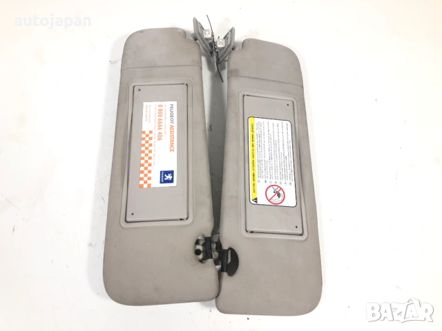 Ляв и десен сенник Peugeot 207cc (2006-2014г.)