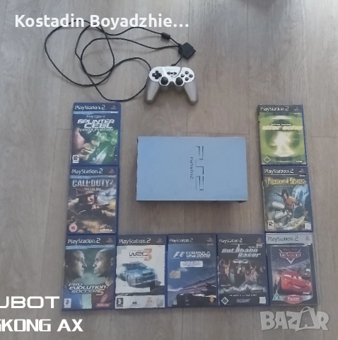 Aque Blue PS2 конзола 