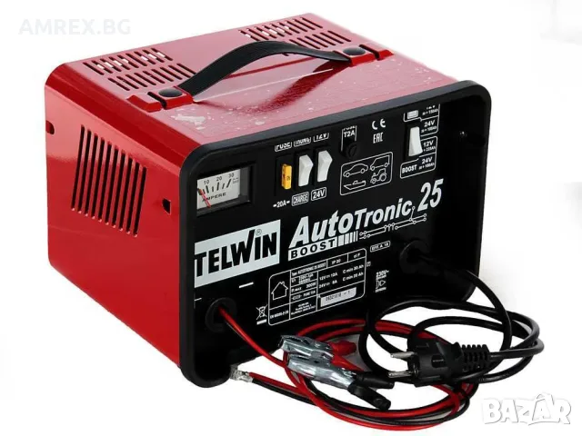 Зарядно и поддържащо устройство Telwin 12/24 V за акумулатори, снимка 2 - Зарядни за кола - 55404806