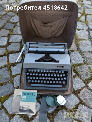 Старинна пишеща машина ЕРИКА, Erika