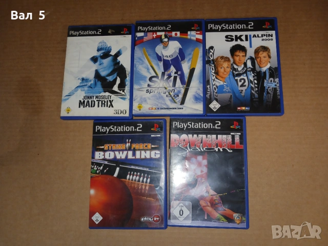 Игри за плейстейшън 2 Playstation 2 - 5 броя