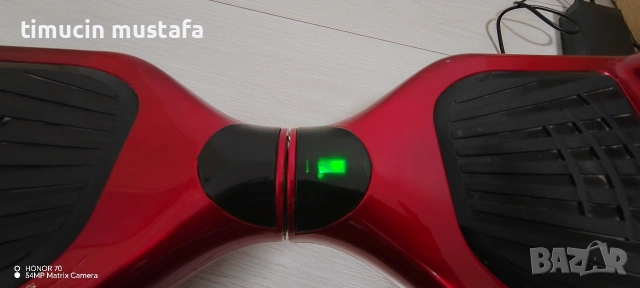 Червен Hoverboard 6.5" LED + Bluetooth тонколона, снимка 6 - Скейтборд, ховърборд, уейвборд - 55253575
