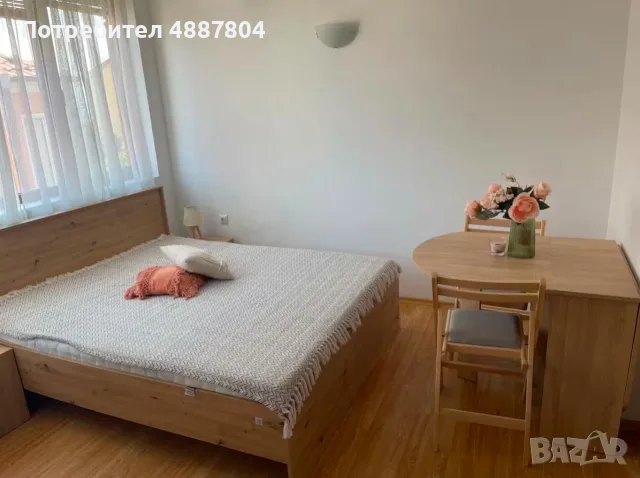 Продава се обзаведен едностаен апартамент в Сарафово, снимка 3 - Апартаменти - 55345616