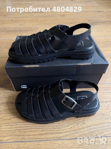 G-Star Raw Дамски Чисто Нови кожени сандали, снимка 13 - Сандали - 54611075