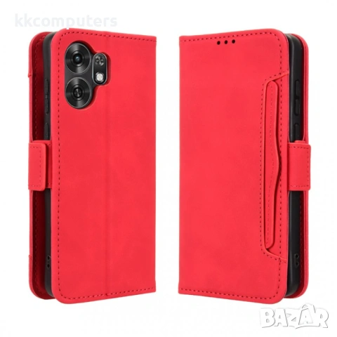 Кожен Калъф Портфейл за Honor X6d 5G - Свалящ се държач, Двоен магнит, 5 цвята, снимка 5 - Калъфи, кейсове - 54518130