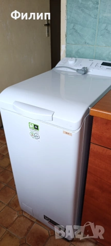 Пералня с горно зареждане AEG LTR6E40269 - отлична, в дълга гаранция, снимка 5 - Перални - 55168824