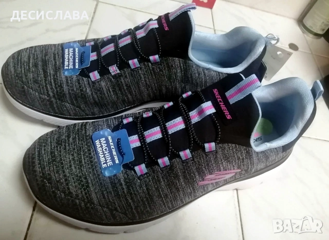 Нови оригинални маратонки Skechers (серия Summits) 40-41, снимка 5 - Маратонки - 55067667