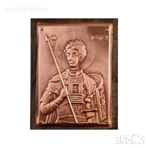 МЕДНА ИКОНА ЗА ЗАЩИТА СВЕТИ НЕСТОР