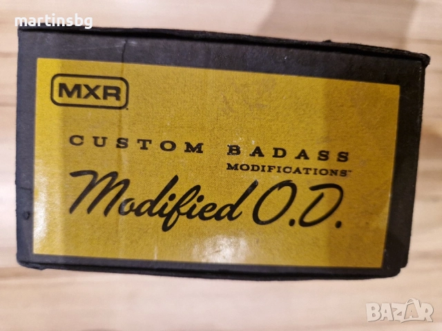 Ефект за китара MXR M77 Custom Badass Modified Overdrive, снимка 8 - Китари - 55365279