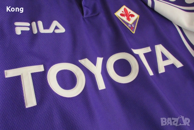 винтидж фланелка Fila Fiorentina ITALIA Фила Италия Левски Brentford Puma Фиорентина Брентфорд , снимка 4 - Футбол - 54809263