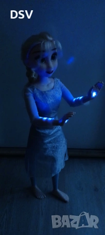 Кукла Elsa 81см Frozen 2 Интерактивна, снимка 5 - Кукли - 54282105